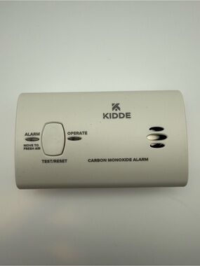 Kidde Carbon Monoxide Alarm - Battery Operated 10 Year Lifespan